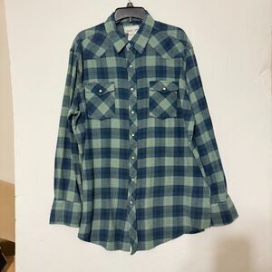 Wrangler Western Fashion Plaid Shirt  XT
